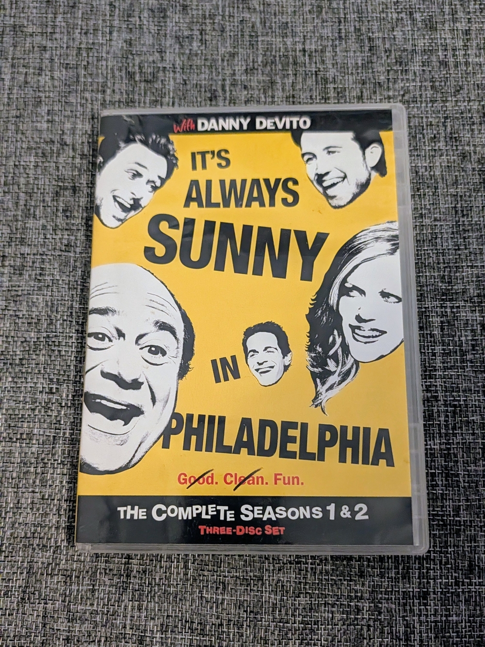 It's Always Sunny in Philadelphia Seasons 1 & 2 DVDs